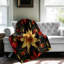 Native Floral Designs - Couverture sherpa de qualité supérieure 1 pièce-2079049255