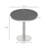 Round Modern Dinning Table 31.5 Inches Bistro Table Tulip Table With Faux Marble Top,Easy Assemble,Sturdy Metal Frame Diameter-346362853
