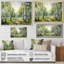«Birch Woods Silent Woods I», reproduction sur toile encadrée-1540932864-1540932878