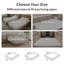 Matelas en mousse ferme de 3 pouces avec sangles antidérapantes réglables et housse à fermeture à glissière amovible et lavable-820123731