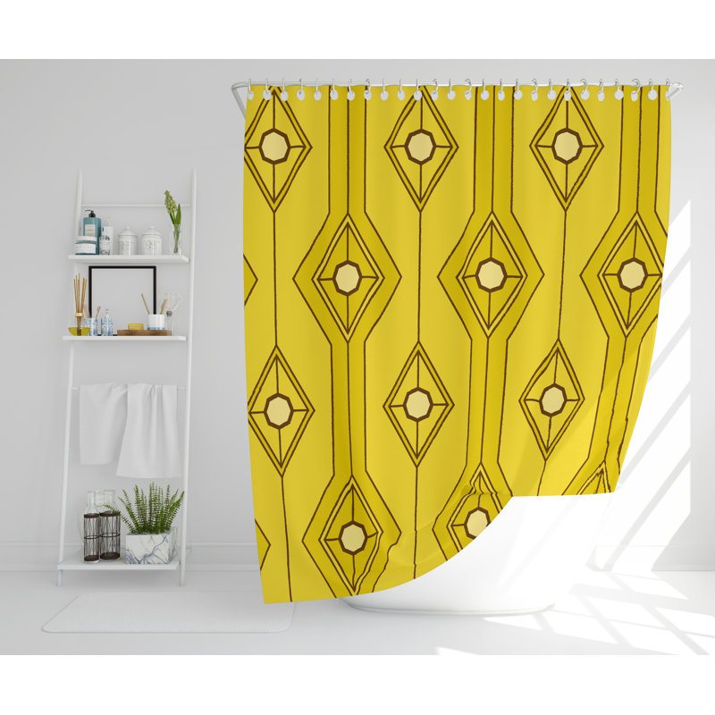 Flemings Shower Curtain, 168cm H x 168cm W