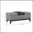 Versatile Rectangular Ottoman Bench With Removable Tray And Spacious Storage