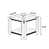Argent transparent est en rupture de stock