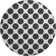 Premium Machine Washable Prisco Black Rug