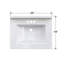 Meuble-lavabo simple 25 po avec plateau Leler