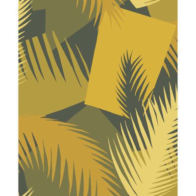 Deco Palm Abstract Wallpaper Roll