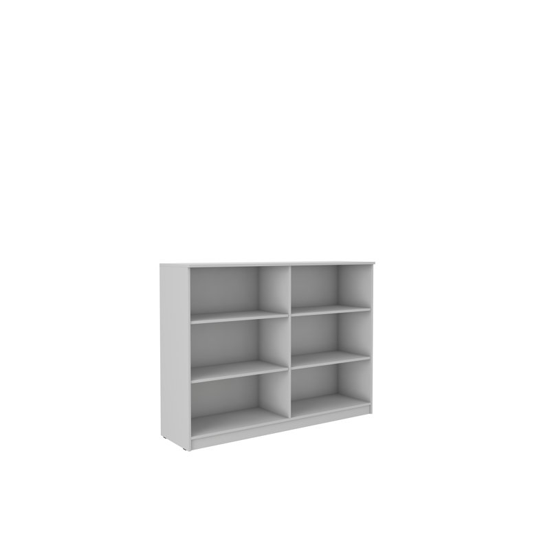 Girvin Standard Bookcase, Artisan Oak, 118cm H x 158cm W x 43.8cm D