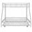 Ballone Kids Twin Over Full Bunk Bed with Trundle-141934687