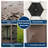 Starry Sky Top, Camping Outdoor Gazebo with Mesh Windows&Sidewalls-104885081