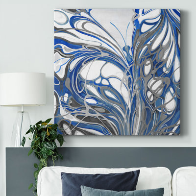 «Flight of the Butterfly II», reproduction d'art sur toile encadrée