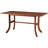 Dusek 6 - Person Eucalyptus Solid Wood Patio Dining Set Umbrella Hole Included Rectangular Table
