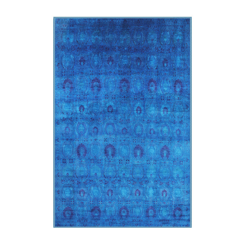 Tapis oriental bleu, Rectangle 8 pi x 12 pi