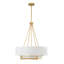 Lustre tambour 4 lumières