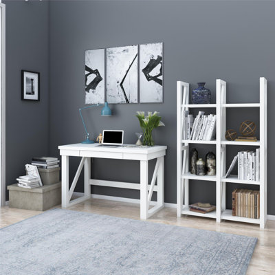 Schaeffer Piece Configurable Writing Desk Office Set