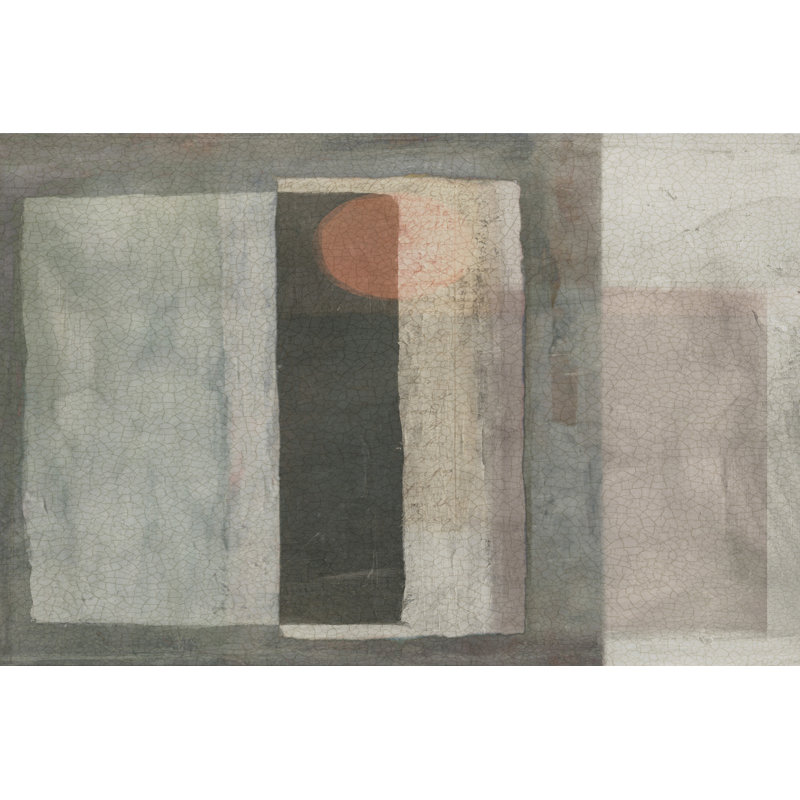 " Partial Eclipse IV " Painting Print, 8" H x 12" W x 0.1" D