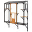 Chat d'extérieur pour chat Catio escalade Catio fenêtre maison de chat clôture de chat avec plateformes pour 1-3 chats, noir + brun-953851803