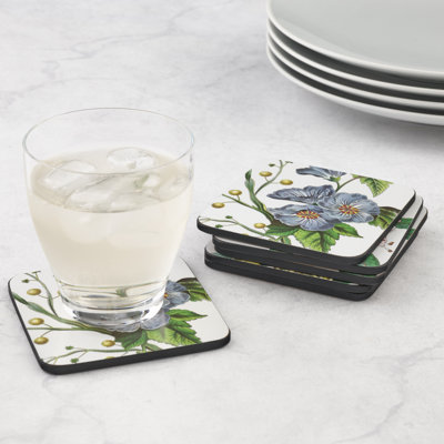Sous-verre stafford fleuris