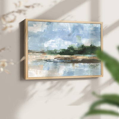 Tropical Shore I -Framed Print - Restickable