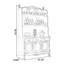 Buffet brun massif et bois manufacturé-1659387714
