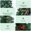 Arbre de Noël pin vert foncé 6 pi