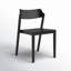 Chaise d'appoint empilable en bois massif-1284190172