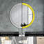 Huldar Glass Flat Wall Mirror
