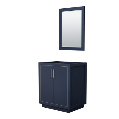 Icon 59.25" Single Bathroom Vanity Base and Mirror Only