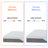 Zero Gravity Adjustable Bed with 14" Hybrid Mattress, Massage, Wireless Remote, App Control, Zero Gravity, Underbed Light, USB & Type C Ports on both sides-87636135