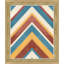 Chevron Textile 1 Print by Nathan Turner