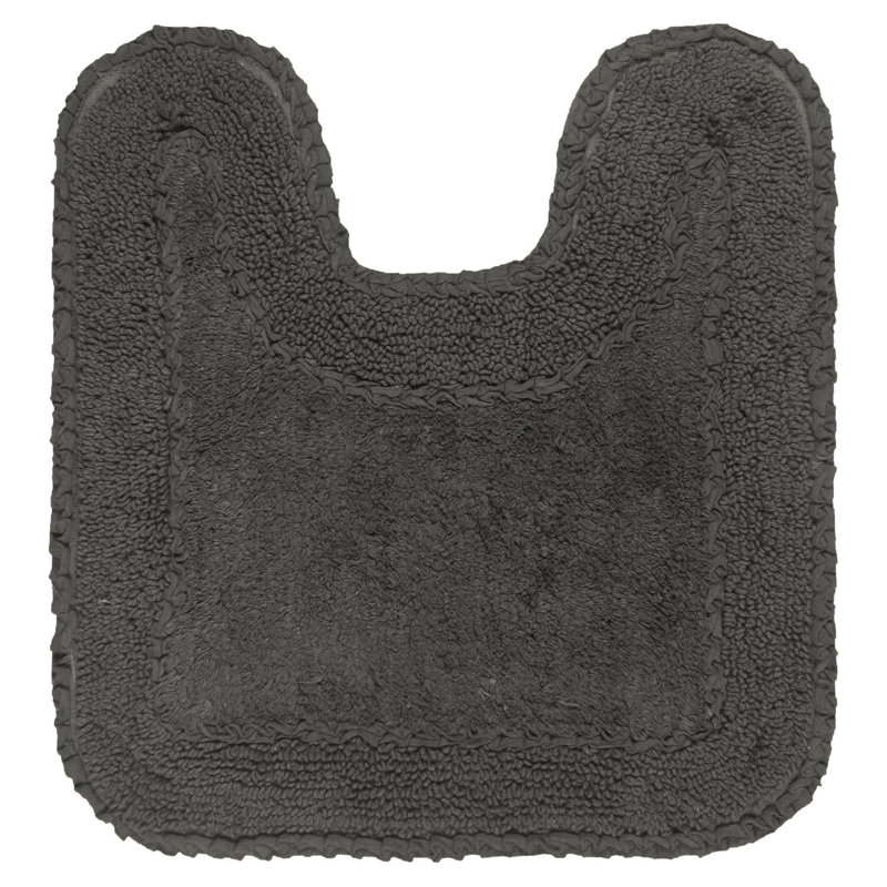 Tapis 100% coton Aceyon 20 po x 20 po, gris