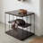 Huxham 19.7'' W Metal Nightstand-1740041856
