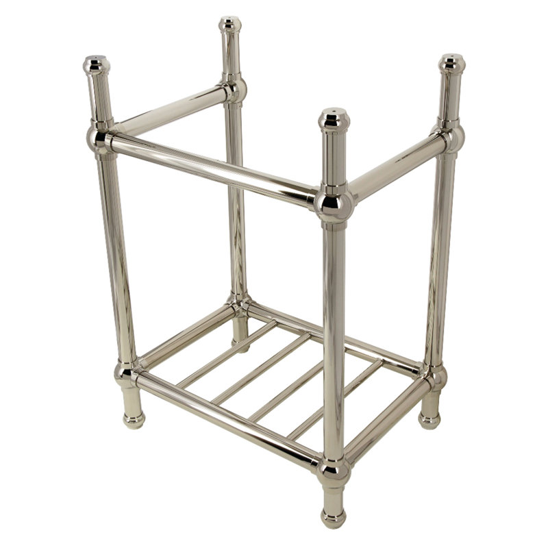 Kingston Brass Franklin Brass Console Sink Legs, Polished Chrome