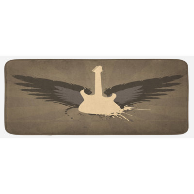 Modern & Contemporary Polyester Kitchen Mat