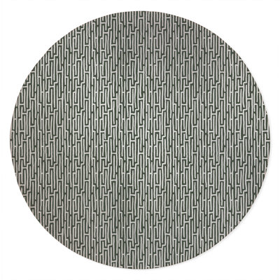 Twilight Labyrinth Non-Slip Outdoor Rug