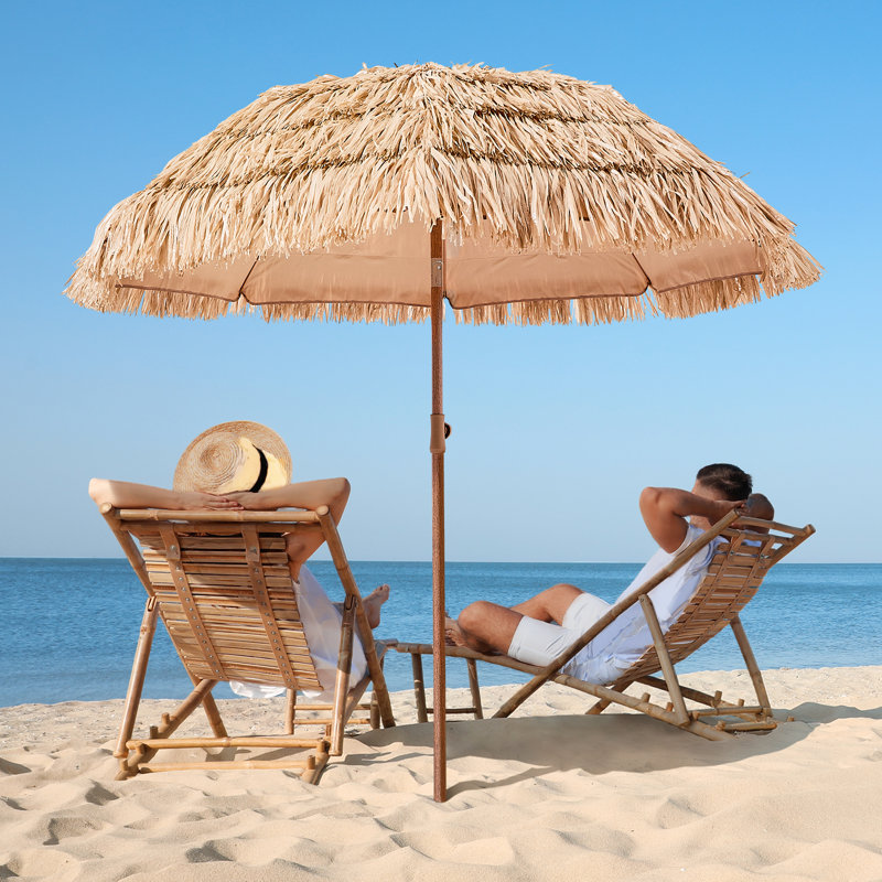 Parasol Tiki, L 70,92 po x P 70,92 po