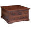 Oxford Solid Wood Block Coffee Table with Storage-117326713