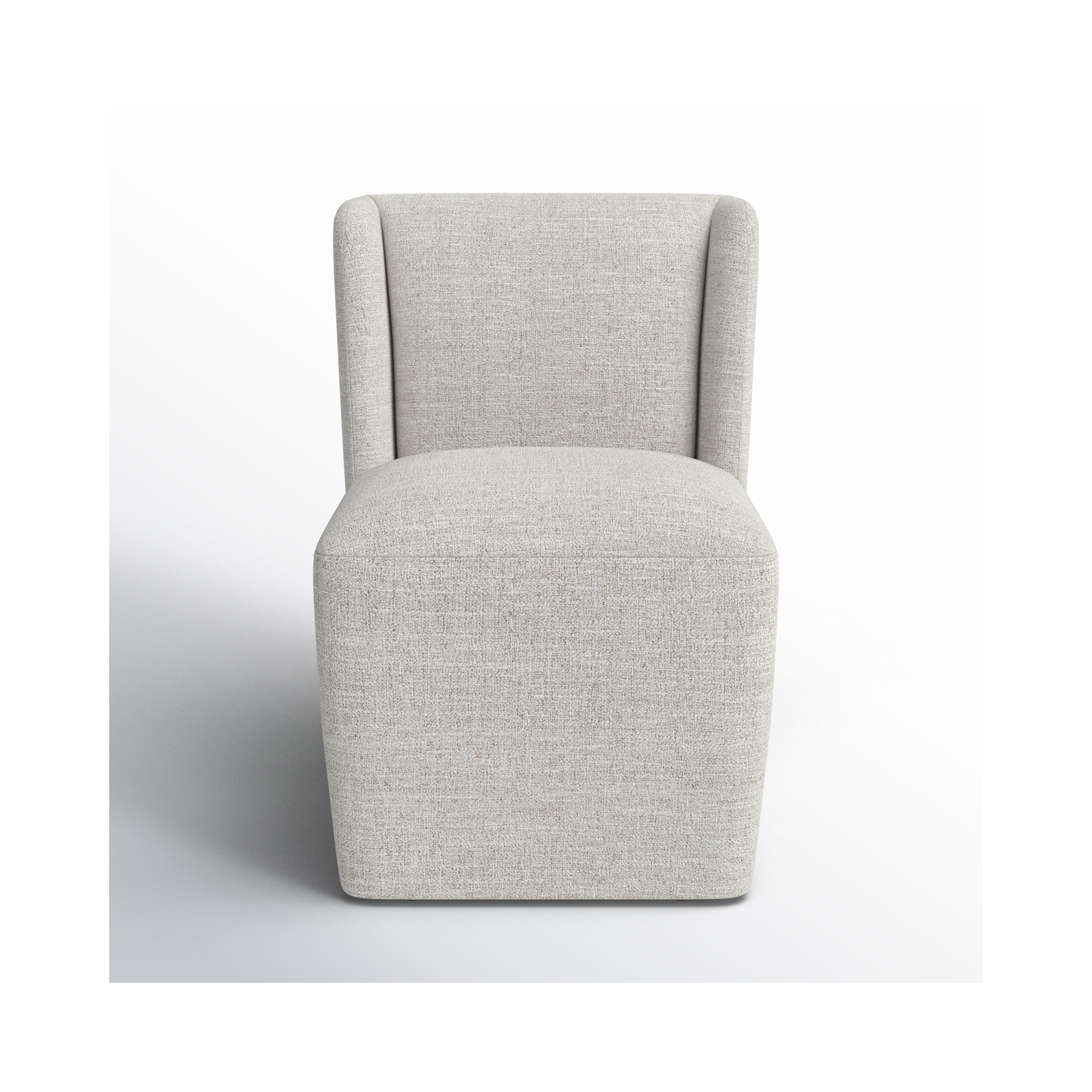 Ardeth Upholstered Side Chair, Nathan Wheat Tweed