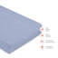 Dewdrop Quilted Muslin Changing Pad Cover