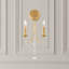 Verdana 2 - Light Candle Wall Light-53582597