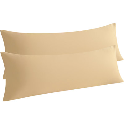Microfiber Body Pillowcase, Soft Body Pillowcase Set With Envelope Closure