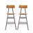 Cem Counter Stool with Metal Frame