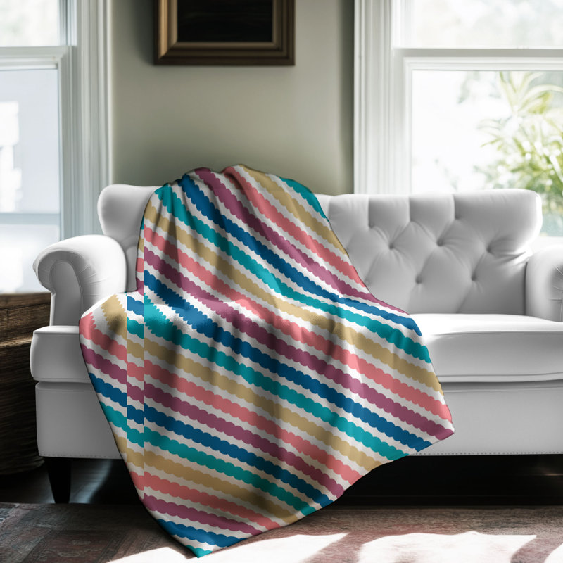 Beach Breeze - 1 pièce Sherpa Premium, L 80 po x l 60 po