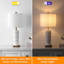 25" Resin Table Lamp Set With USB, Type-C Ports And AC-Outlet-959620268-959620266