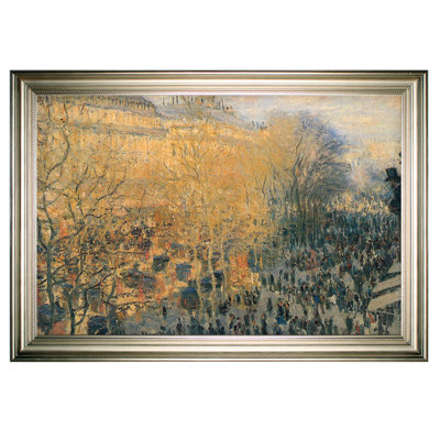 " Carnaval Boulevard " by Claude Monet