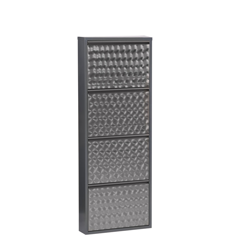 8 Pair Flip Down Shoe Storage