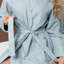 Reffett Unisex Lightweight Waffle Bath Robe-1168825765-1145720016