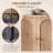 Modern Fluted Arched Buffet Cabinet with Storage, 34" Tall Wooden Modular Sideboard Cabinet w/Adjustable Shelves-445946608-450329097-437950842