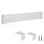 Plinthe chauffante de 4 pi de série standard pour chambre à coucher - blanc-117290056