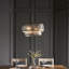 Anesty 5lt Pendant light finished in Ant. Brass