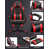 Black/Red is out of stock selected